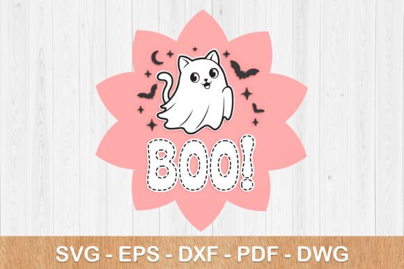 Halloween Cat Welcome Sign 3D SVG for Laser Cutting & Signs
