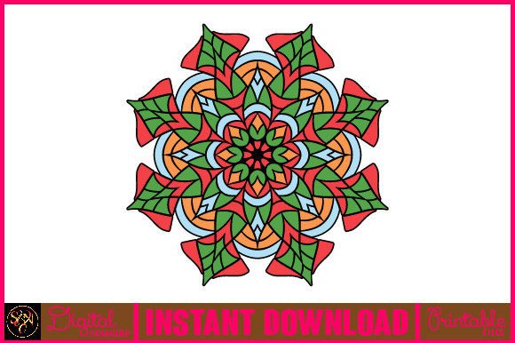 Mandala 3D Layered SVG Cut File-111