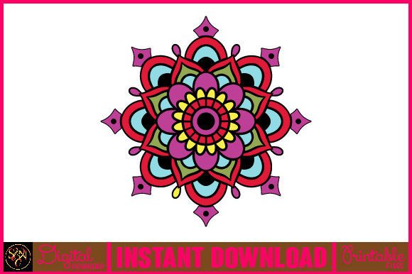 Mandala 3D Layered SVG Cut File-124: Graphics & Crafts Review
