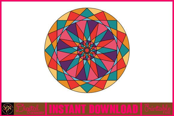 Mandala 3D Layered SVG Cut File 16