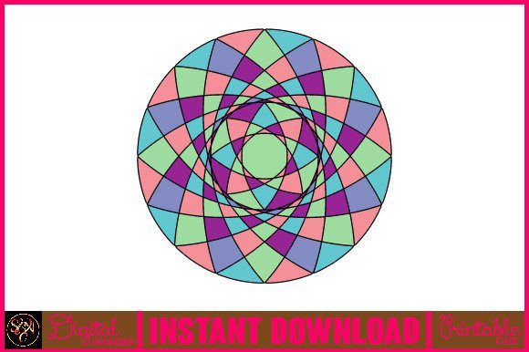 Mandala 3D Layered SVG Cut File 18: An Embroiderer’s Take