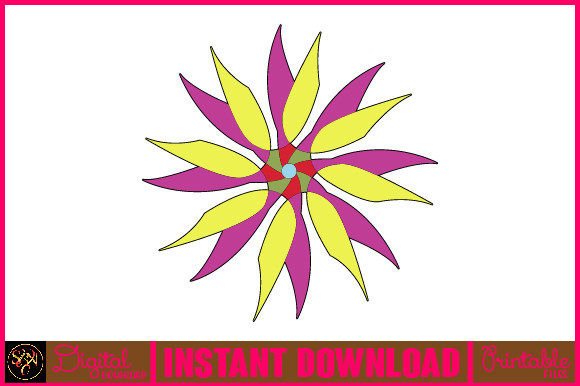 Mandala 3D Layered SVG Cut File-50 for Crafts & Graphics