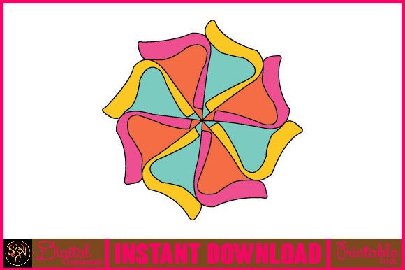 Mandala 3D Layered SVG File: Crafts Graphics Test