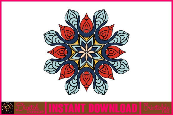 Mandala 3D SVG Cut File-64: Crafts & Graphics Review